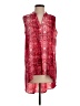 Calvin Klein 100% Polyester Red Sleeveless Blouse Size S - photo 1