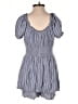 Indulge Checkered-gingham Blue Romper Size S - photo 2