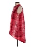 Calvin Klein 100% Polyester Red Sleeveless Blouse Size S - photo 5