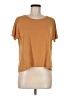 Double Zero Tan Short Sleeve Top Size M - photo 1