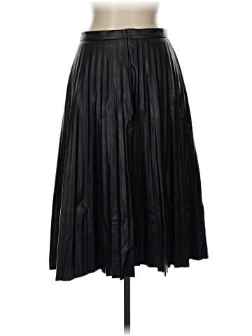 7 For All Mankind Faux Leather Skirt (view 2)