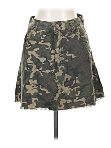 White Crow Denim Skirt (view 1)