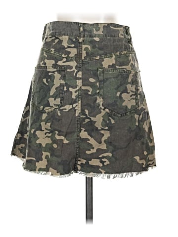 White Crow Denim Skirt (view 2)
