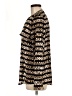 Calvin Klein 100% Polyester Animal Print Gold Long Sleeve Blouse Size M - photo 5