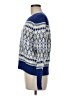 Ann Taylor LOFT Argyle Blue Pullover Sweater Size M - photo 5