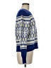 Ann Taylor LOFT Argyle Blue Pullover Sweater Size M - photo 4