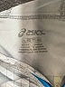 Asics 100% Polyester Argyle Gray Windbreaker Size XL - photo 6