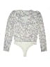 AFRM Ivory Purple Bodysuit Size M - photo 1