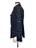 MICHAEL Michael Kors Paisley Blue Long Sleeve Blouse Size M - photo 5