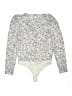 AFRM Ivory Purple Bodysuit Size M - photo 2
