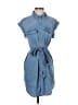 Sanctuary Blue Casual Dress Size S - photo 1