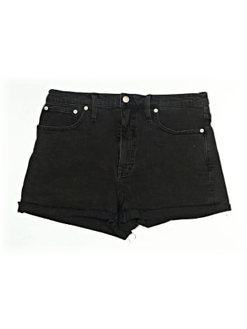 Madewell High-Rise Denim Shorts in Lunar Wash (view 1)