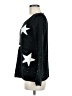 Rewind Stars Black Pullover Sweater Size M - photo 5