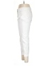 St. John Solid White Casual Pants Size 6 - photo 5