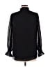 Jade 100% Polyester Black Long Sleeve Blouse Size M - photo 2