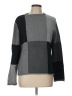 Relativity Color Block Gray Pullover Sweater Size L - photo 1