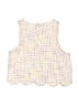 Unbranded Yellow Sweater Vest Size 6X (estimated) - photo 2