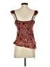 Thirty/Thirty 100% Polyester Burgundy Sleeveless Blouse Size S - photo 2