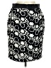 Ann Taylor Graphic Black Formal Skirt Size 8 Petite - photo 2