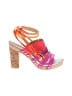 Nanette Lepore Orange Sandals Size 9 1/2 - photo 1
