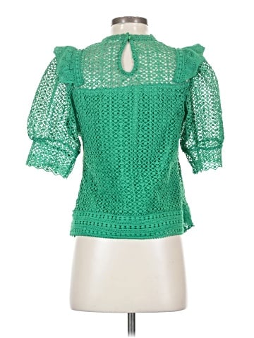 Ultra Pink 3/4 Sleeve Blouse (view 2)