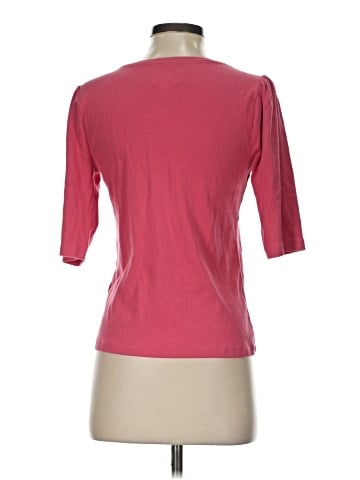 Maeve by Anthropologie 3/4 Sleeve T-Shirt (view 2)