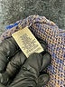 Moth Chevron-herringbone Blue Poncho Size S - photo 8