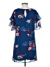 Blue Rain 100% Polyester Blue Kimono Size S - photo 2
