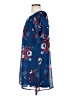 Blue Rain 100% Polyester Blue Kimono Size S - photo 5