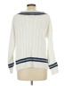 MB 100% Cotton White Pullover Sweater Size L - photo 2