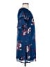 Blue Rain 100% Polyester Blue Kimono Size S - photo 4