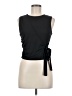 Yozy Black Sleeveless Blouse Size 6 - photo 1