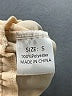 Unbranded 100% Polyester Solid Tan Ivory Dress Pants Size S - photo 4