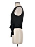 Yozy Black Sleeveless Blouse Size 6 - photo 5