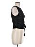Yozy Black Sleeveless Blouse Size 6 - photo 4
