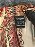 Shein 100% Polyester Paisley Tan Cocktail Dress Size 6 - photo 7