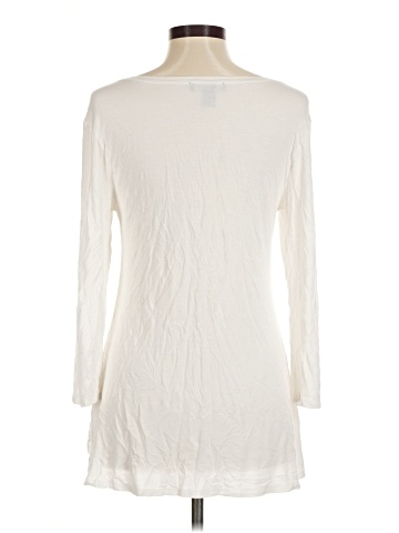 White House Black Market 3/4 Sleeve T-Shirt (view 2)