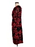 Connected Apparel Print Red Cocktail Dress Size 8 (petite) - photo 5