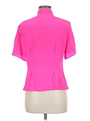 Nanette Lepore Short Sleeve Silk Top (view 2)