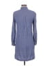 Max Studio 100% Rayon Checkered-gingham Blue Casual Dress Size M - photo 2