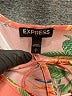 Express Outlet 100% Polyester Tropical Pink Casual Dress Size S - photo 7