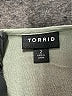 Torrid 100% Rayon Green 3/4 Sleeve Blouse Size 2X Plus (2) - photo 7