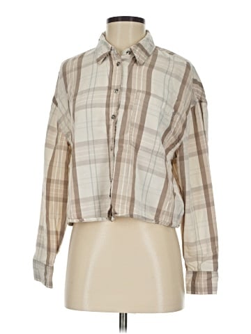 CALVIN KLEIN JEANS Long Sleeve Blouse (view 1)