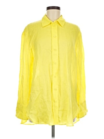 Zara Long Sleeve Button-Down Shirt (view 1)