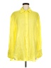 Zara Yellow Long Sleeve Button-Down Shirt Size M - photo 1