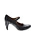 Tsubo 100% Leather Black Heels Size 11 - photo 1