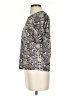 A.L.C. 100% Cotton Silver Gray Short Sleeve Top Size S - photo 5