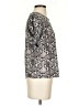 A.L.C. 100% Cotton Silver Gray Short Sleeve Top Size S - photo 4