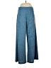 Unbranded Chevron-herringbone Blue Casual Pants Size L - photo 1