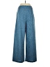 Unbranded Chevron-herringbone Blue Casual Pants Size L - photo 2
